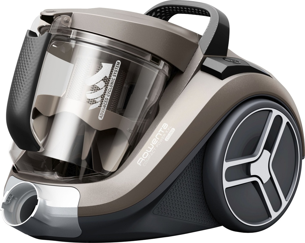 Rowenta Bodenstaubsauger »RO4B50 Compact Power XXL Animal«, 900 W, Beutellos, Hohe Saugleistung, Leicht & Kompakt, Staubbehältervolumen 2,5 Liter