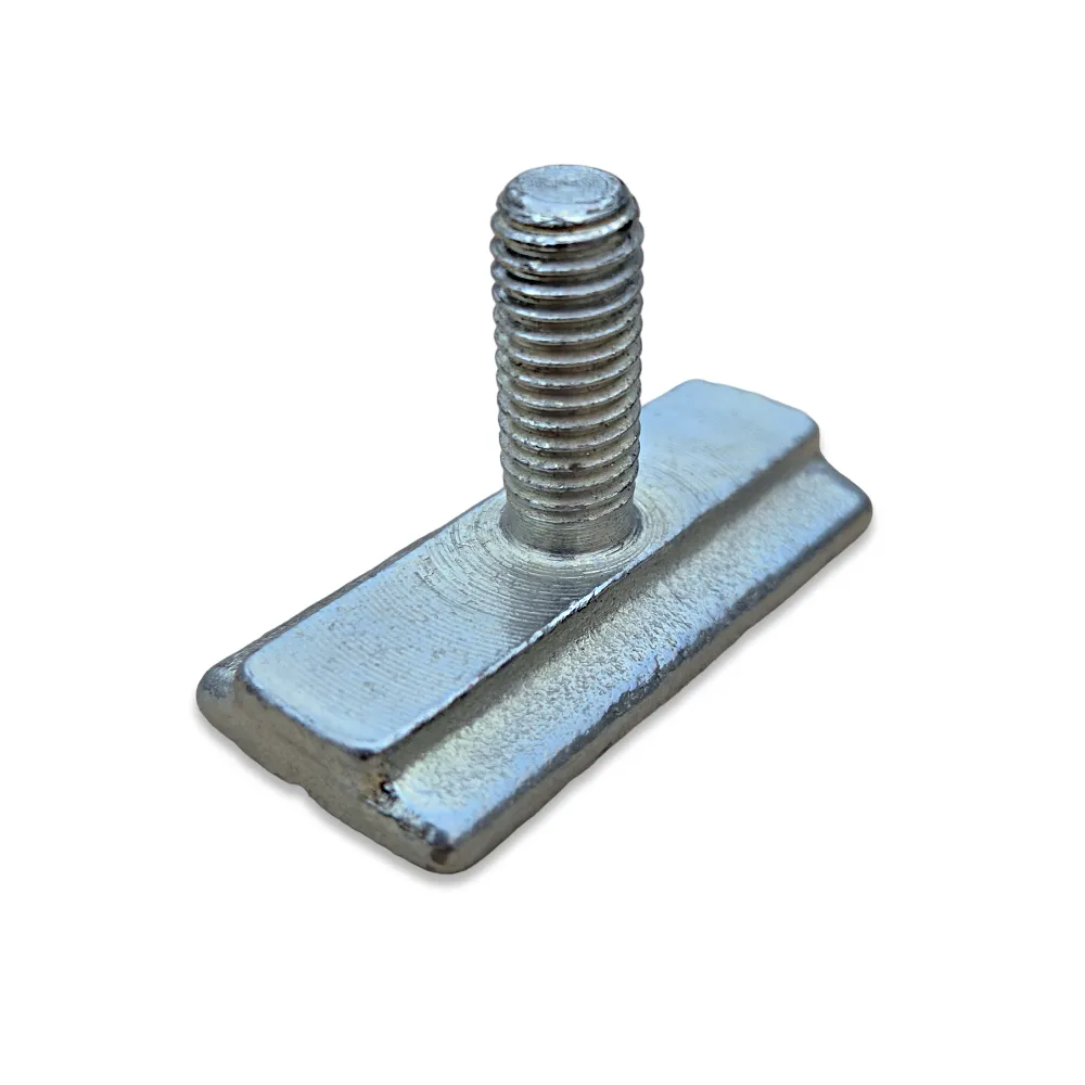 Nutenstein mit Gewindebolzen M8 x 20 mm