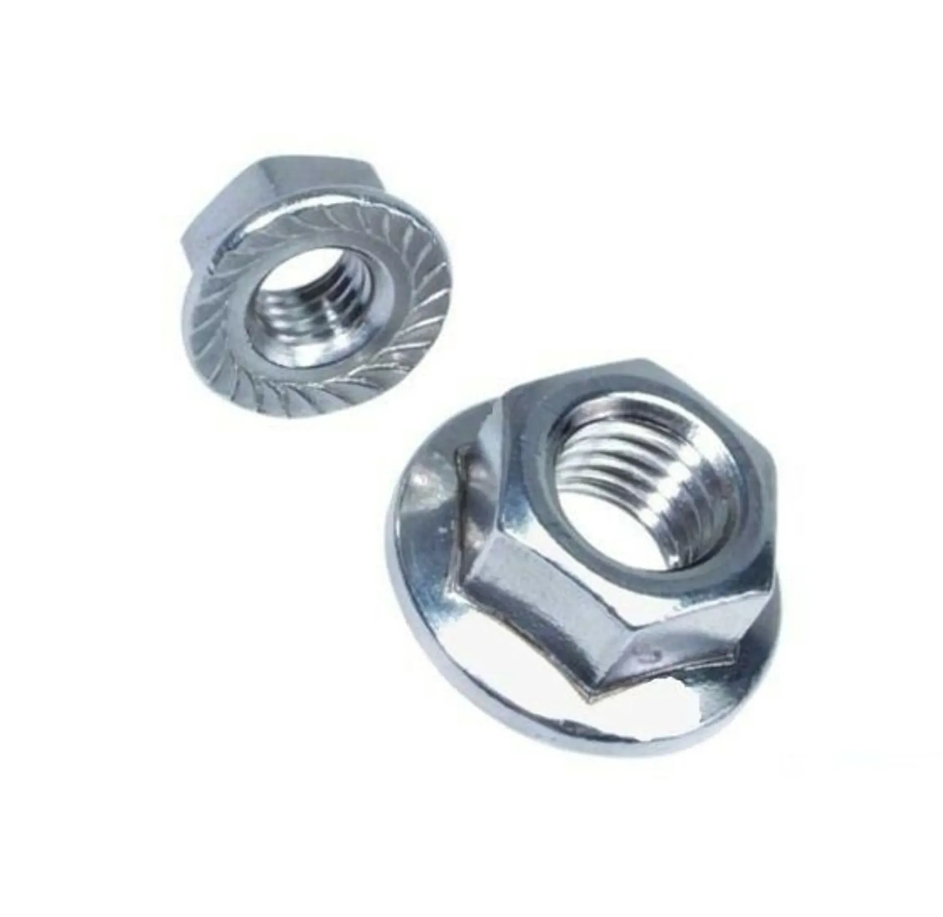 Sechskantmutter M8 mit Verzahnung