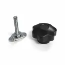 Schraubfitting M8x50 mit durchschraubbarem Kunststoff