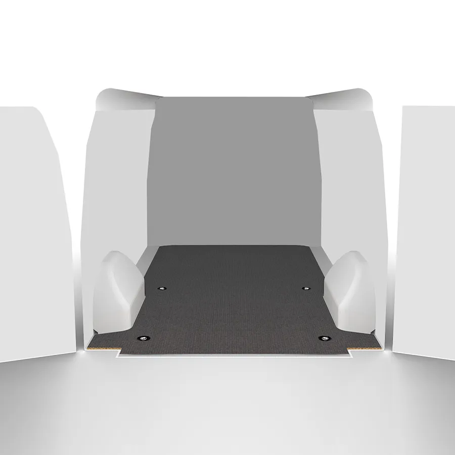 [68106] Bodenplatte CargoGrip 12 mm für Fiat Doblo L2 SDR FWD  Right Schiebetür rechts