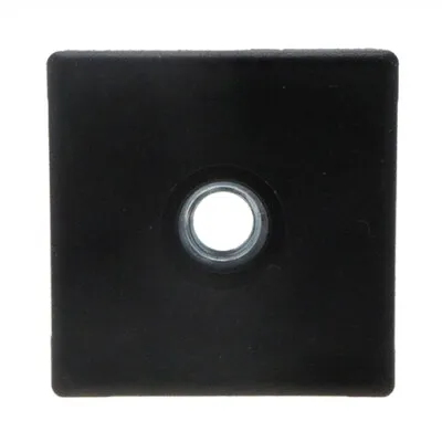 [50827] Magnet mit Gummi beschichtet 32x32x6 ⌀5.5 für Leiterhalter