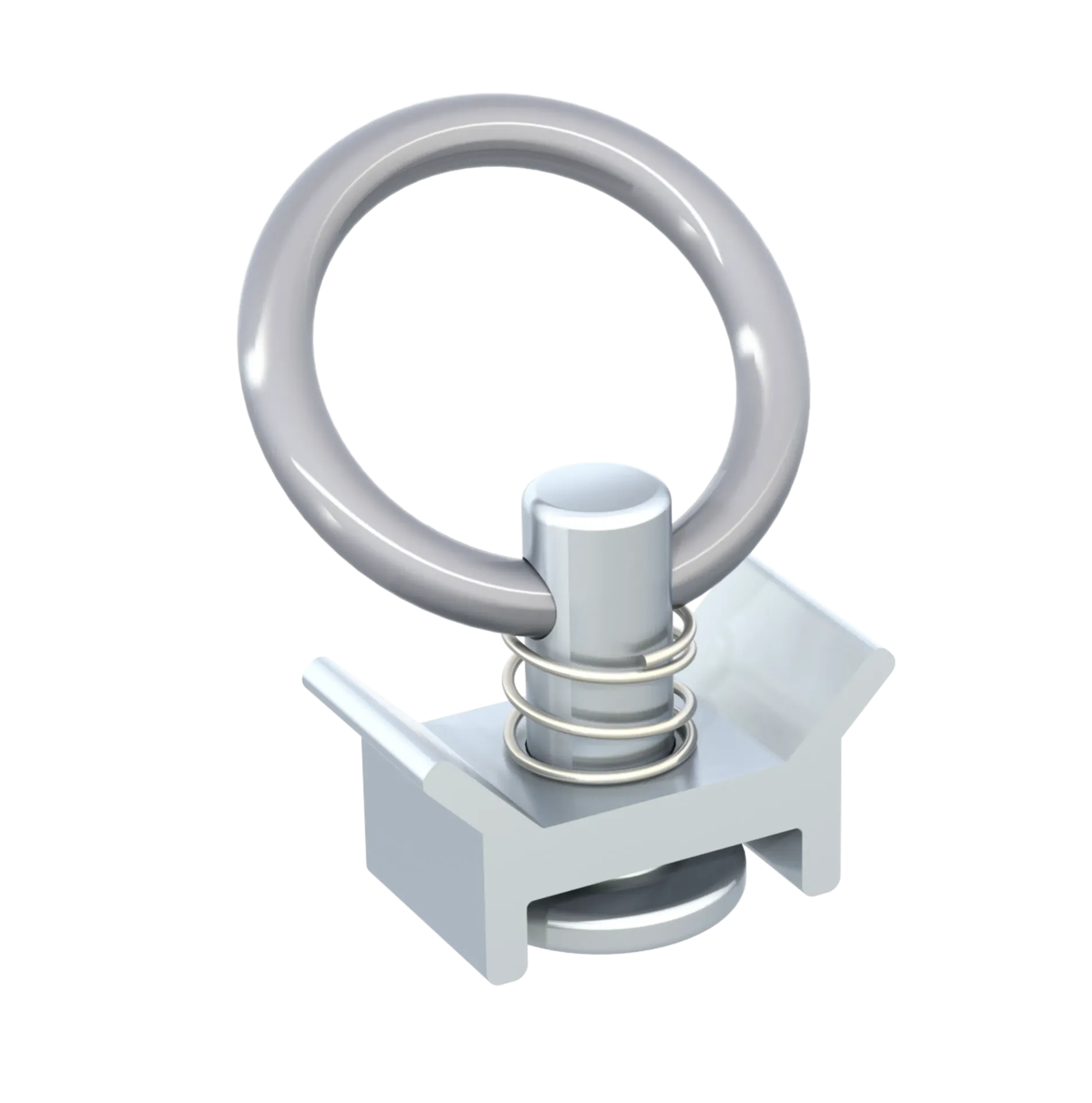 [SE5900] Airline-Lastösen Rund-Aluminium