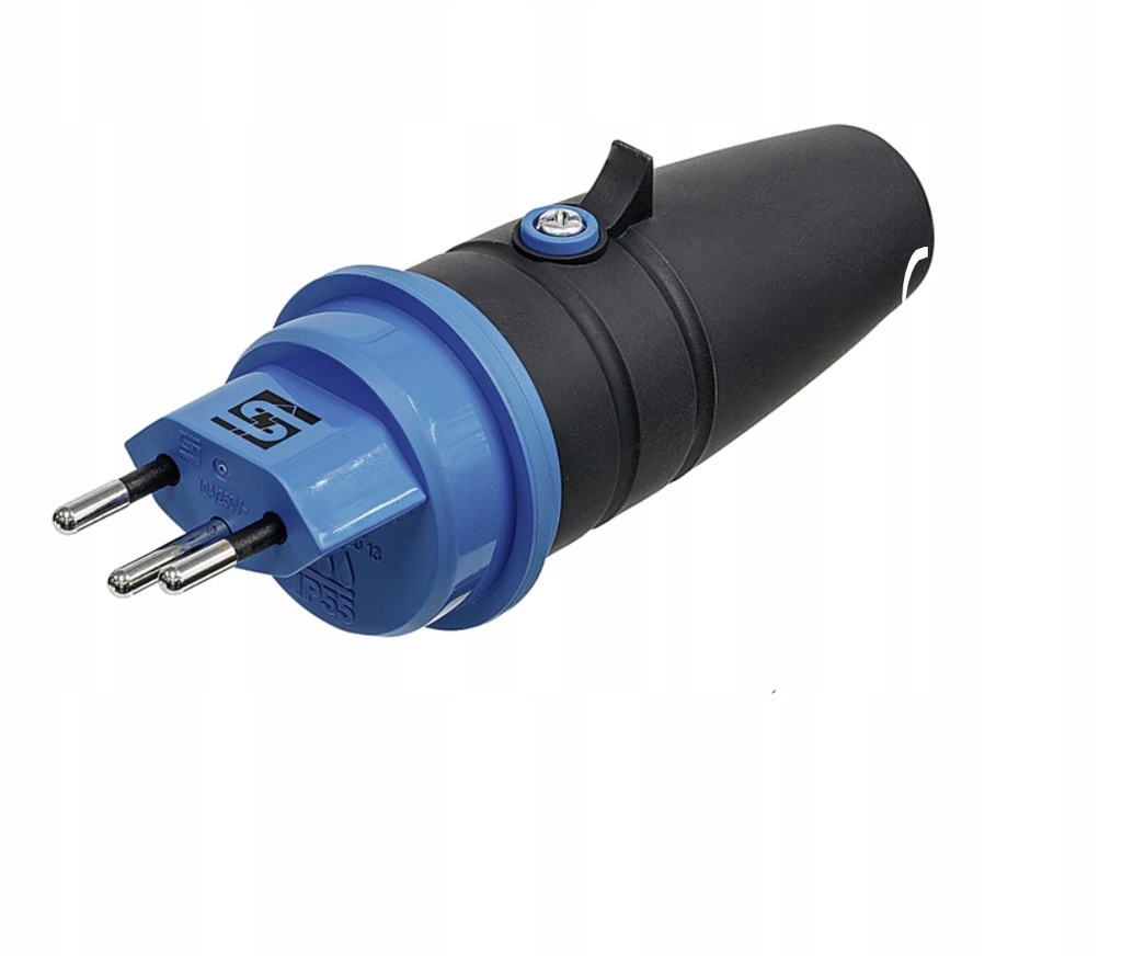 Steffen Plug & Socket, 10A, Cable Mount, 250 V Ac