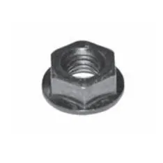 [5640] Sechskantmutter mit Verzahnung M6 schwarz