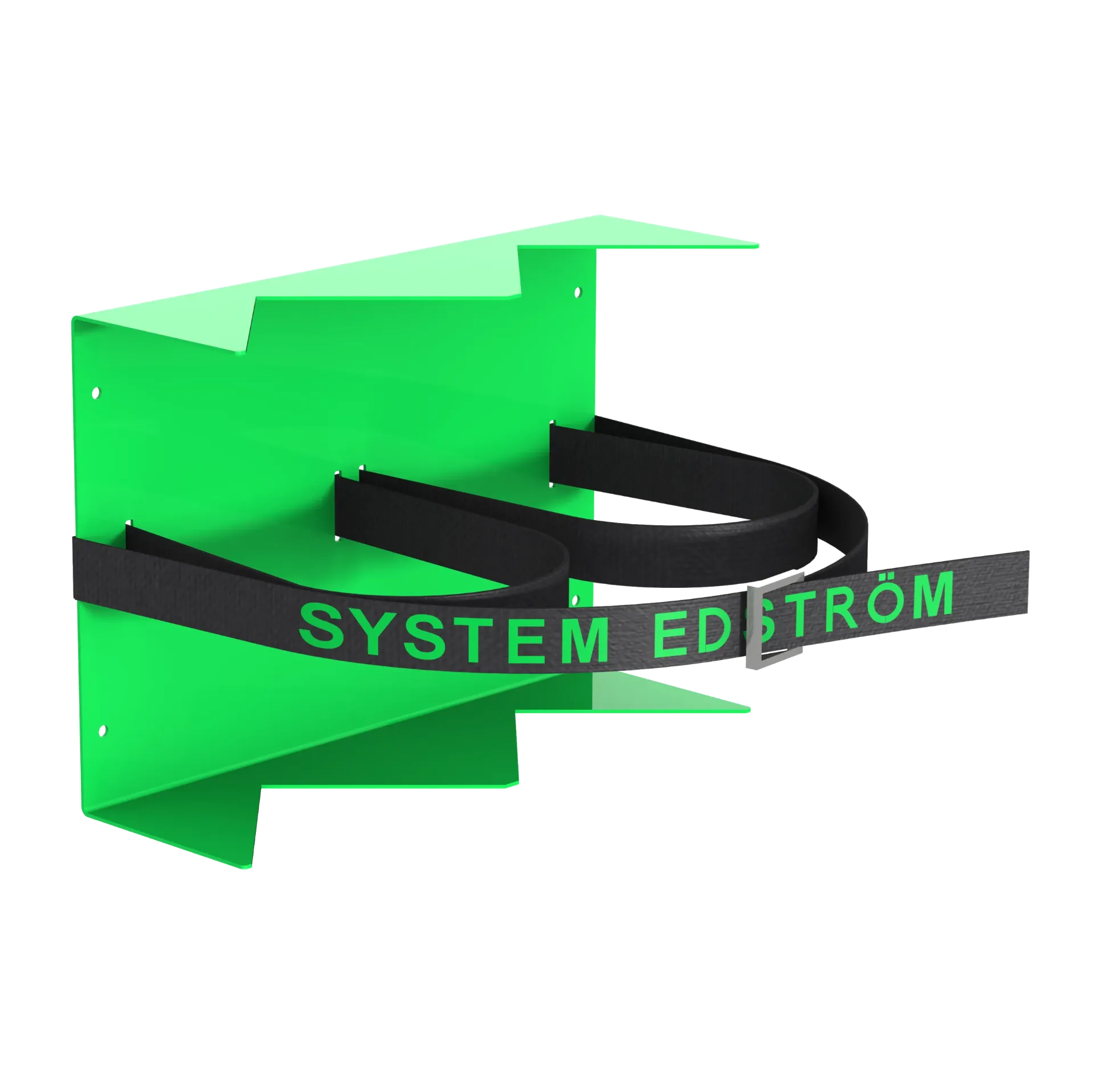 Gasflachenhalter mit Gurt - HxW 200x300 mm