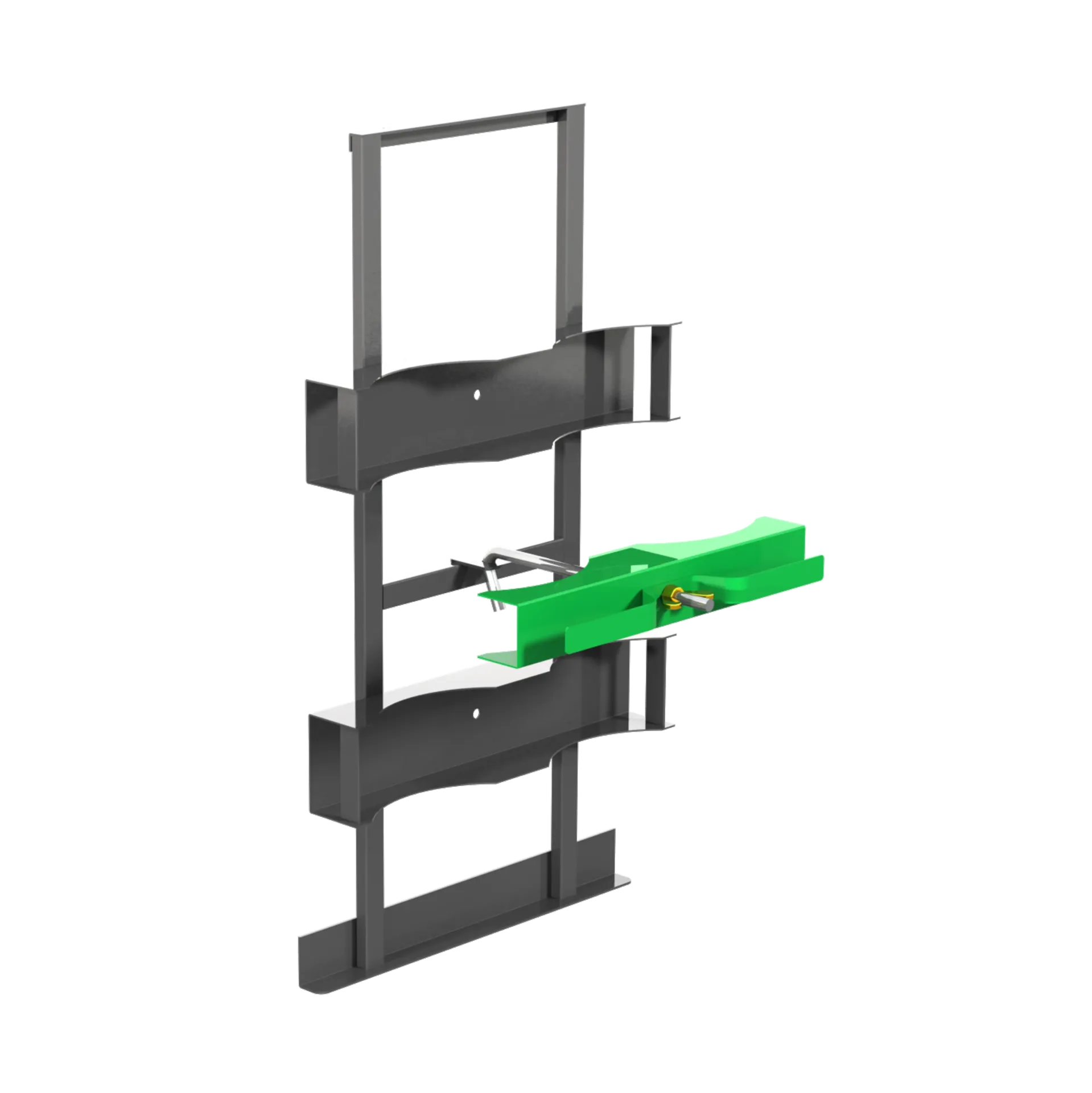 Gasflaschenhalter Wandmontage